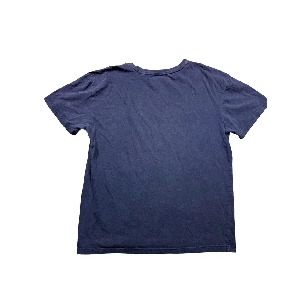 Polo Ralph Lauren Tennis Graphic T Shirt Men's Small Blue Short Sleeve Cotton